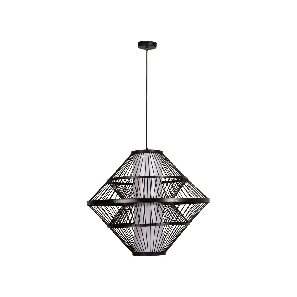 Lucide Zwarte hanglampPasquino Ø 60cm - 21449/60/30
